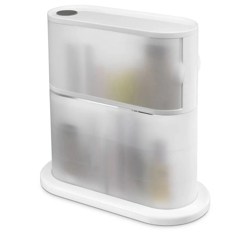 White Cosmetic Organizer